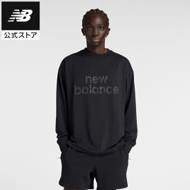 【公式】ニューバランス ロングスリーブ Tシャツ アパレル 長袖 カットソー トップス 長袖 ロンT 運動 スポーツ カジュアル 快適 ファッション 屋内 屋外 贈り物 ギフト メンズ 男性