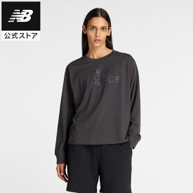【公式】ニューバランス リラックスロングスリーブTシャツ アパレル 長袖 カットソー トップス 長袖 ロンT 運動 スポーツ カジュアル 快適 ファッション 屋内 屋外 贈り物 ギフト レディース ウィメンズ 女性