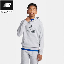 【公式】ニューバランス 大谷翔平 ジュニアグラフィックフーディ”Always on Logo" トップス 運動 スポーツ カジュアル 快適 ファッション 屋内 屋外 おでかけ はじめて 遊び 公園 男の子 女の子 贈り物 ギフト 子ども 子供
