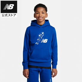 【公式】ニューバランス 大谷翔平 ジュニアグラフィックフーディ”Always on Logo" トップス 運動 スポーツ カジュアル 快適 ファッション 屋内 屋外 おでかけ はじめて 遊び 公園 男の子 女の子 贈り物 ギフト 子ども 子供