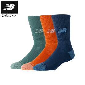 【30%OFF】【公式】ニューバランス Active クッション クルー ソックス 3P アクセサリー 靴下 運動 スポーツ 快適 屋内 屋外 贈り物 ギフト メンズ 男性 レディース ウィメンズ 女性