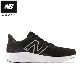 【公式】ニューバランス M411 LB3 シューズ ランニング ランニングシューズ ランシュー 靴 運動 スポーツ スポーツシューズ 軽量 快適 部活 試合 練習 大会 屋外 陸上 アウトドア ジョギング 贈り物 ギフト マラソン メンズ 男性
