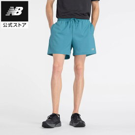 【30%OFF】【公式】ニューバランス Sport Essentials ショーツ5インチ(インナー付き) アパレル ズボン 短パン ボトムス 運動 スポーツ カジュアル 快適 ファッション 屋内 屋外 贈り物 ギフト メンズ 男性