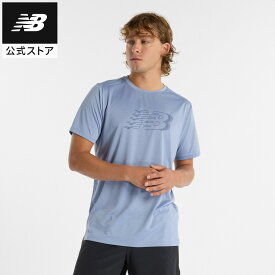 【公式】ニューバランス Sport Essentials グラフィックショートスリーブTシャツ アパレル 半袖 Tシャツ スポーツ カジュアル 快適 ファッション ランニング マラソン 部活 練習 アウトドア メンズ 男性 吸汗速乾 吸湿 ドライ さらさら 機能性素材