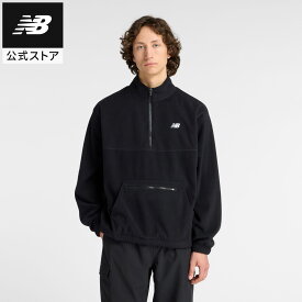 【30%OFF】【公式】ニューバランス ポーラー フリース 1/2 ジップ アパレル トップス 運動 スポーツ カジュアル 快適 ファッション 屋内 屋外 贈り物 ギフト メンズ 男性
