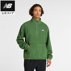 【30%OFF】【公式】ニューバランス ポーラー フリース 1/2 ジップ アパレル トップス 運動 スポーツ カジュアル 快適 ファッション 屋内 屋外 贈り物 ギフト メンズ 男性