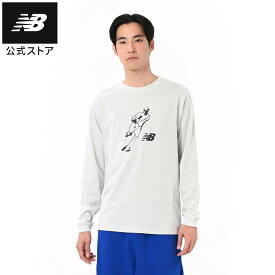 【公式】ニューバランス 大谷翔平 グラフィックロングスリーブTシャツ”Always on Logo" アパレル 長袖 カットソー トップス ロンT 運動 スポーツ カジュアル 快適 ファッション 屋内 屋外 贈り物 ギフト メンズ 男性