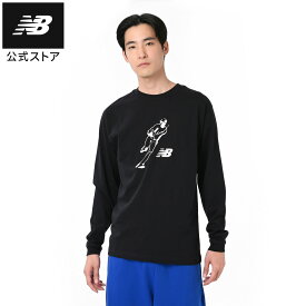 【公式】ニューバランス 大谷翔平 グラフィックロングスリーブTシャツ”Always on Logo" アパレル 長袖 カットソー トップス ロンT 運動 スポーツ カジュアル 快適 ファッション 屋内 屋外 贈り物 ギフト メンズ 男性