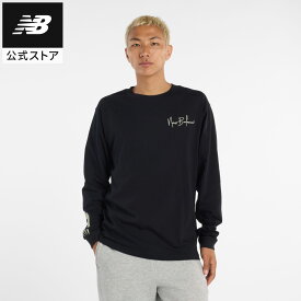 【30%OFF】【公式】ニューバランス Athletics シグネチャーロングスリーブTシャツ アパレル 長袖 カットソー トップス ロンT 運動 スポーツ カジュアル 快適 ファッション 屋内 屋外 贈り物 ギフト メンズ 男性