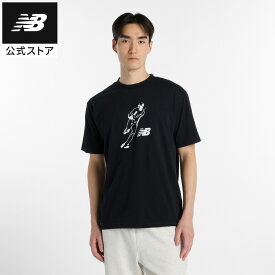 【公式】ニューバランス 大谷翔平オールウェイズオンロゴ半袖Tシャツ アパレル 半袖 運動 スポーツ カジュアル 快適 ファッション 屋内 屋外 贈り物 ギフト メンズ 男性