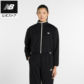 【30%OFF】【公式】ニューバランス ニットトラックジャケット アパレル アウター ウェア カジュアル 快適 屋内 屋外 レディース ウィメンズ 女性 長袖 吸汗 速乾