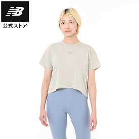 【公式】ニューバランス Drapey リラックスドショートスリーブTシャツ アパレル 半袖 Tシャツ スポーツ カジュアル 快適 ファッション トレーニング ジム 部活 練習 フィットネス ヨガ ワークアウト 筋トレ レディース 吸汗速乾 吸湿 ドライ さらさら 機能性素材
