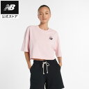 【公式】ニューバランス New Balance X Face Oka スモールロゴショートスリーブTシャツ アパレル 半袖 Tシャツ 運動 スポーツ カジュアル 快適 ファッション 屋内 屋外 贈り物 ギフト レディース ウィメンズ 女性