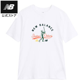 【公式】ニューバランス 大谷翔平 メモリーズ ジュニアショートスリーブTシャツ”バッティング” アパレル 半袖 Tシャツ 運動 スポーツ カジュアル 快適 ファッション 屋内 屋外 おでかけ はじめて 遊び 公園 男の子 女の子 贈り物 ギフト 子ども 子供