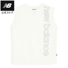 【30%OFF】【公式】ニューバランス ポリエステル ビッグロゴノースリーブシャツ アパレル タンクトップ 運動 スポーツ カジュアル 快適 ファッション 屋内 屋外 おでかけ 遊び 公園 男の子 女の子 贈り物 ギフト 子ども 子供