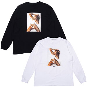 【2021-22FW/最新作/先行予約受付中】ロングスリーブTシャツ"TATTOOGIRL2"[サイズ]M-2XL[カラー]ブラック、ホワイト