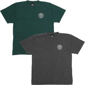 Tシャツ"WORLD CONTROL 2"[サイズ]M-XL [カラー]ヴィンテージブラック、グリーンモデル着用サイズ：180cm/XL