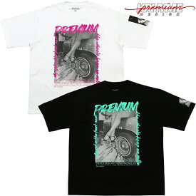 Tシャツ"B.W."モデル着用サイズ：173cm/XL