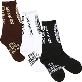 SOCKS "MARIA"[サイズ]25-28cm[カラー]ブラック、ホワイト、ブラウン