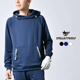 【期間限定値下げ2988円】在庫のみ！【STELLA77GOLF】ゴルフウエア ゴルフパーカ パーカ メンズ ゴルフ ストレッチ ダンボール ダンボールパーカ 長袖 スポーツ 無地 保温性 ストレッチパーカ レディース ユニセックス 男女兼用 冬 冬物 冬服 秋 秋服 春 春服