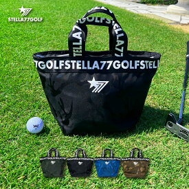 ゴルフ カートバッグ ミニバッグ ラウンドバック シンプル 普段使い 内ポケットゴルフ小物入れ シンプル 軽量 軽い ファスナー ZIPバッグ bag プレゼント ギフト ミニトート トートバッグ メンズ レディース ステラセブンティーセブンゴルフ