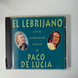 ZC18298【中古】【CD】con la colaboracion especial de PACO DE LUCIA/EL LEBRIJANO(輸入盤)