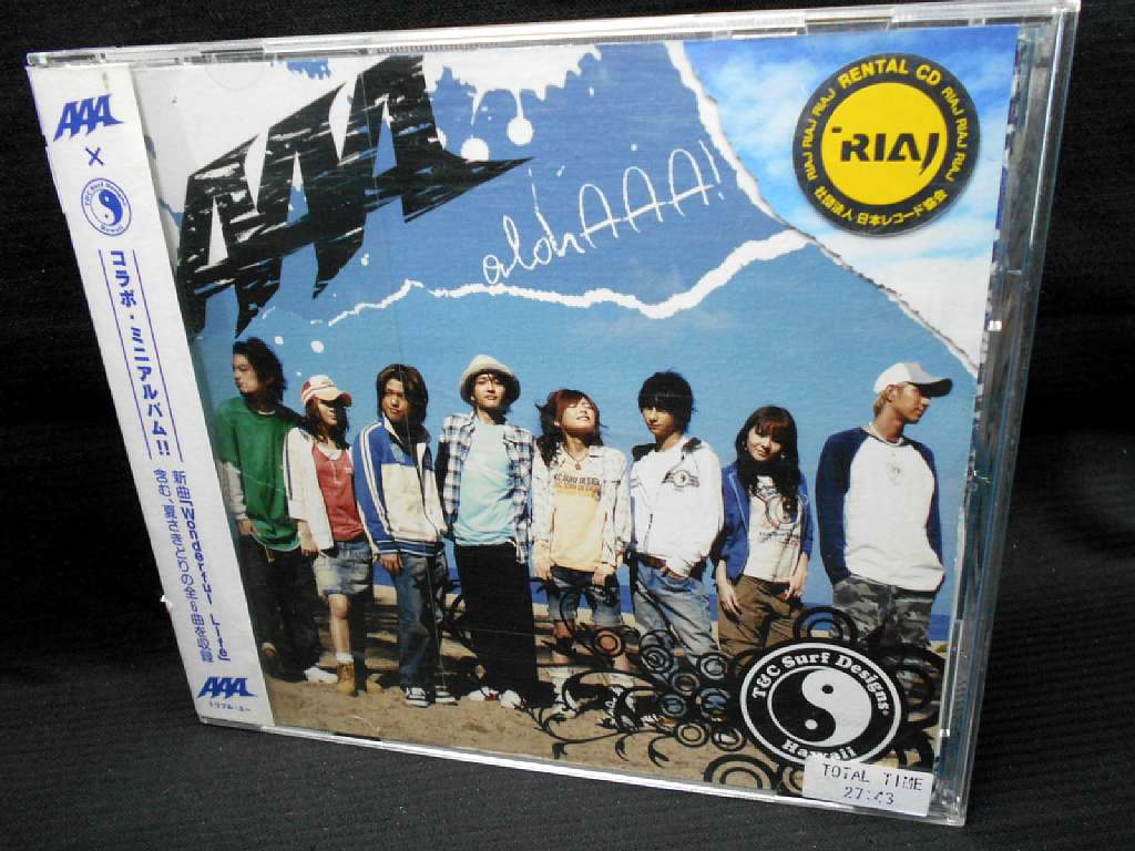 楽天市場】ZC20704【中古】【CD】alohAAA! /AAA : ハッピービデオ