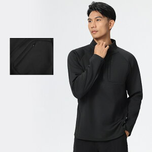 メンズ 長袖 Tシャツ 春秋 新作 スポーツウェア 立ち襟 速乾 通気性抜群 ランニング ジョギング フィットネス ジムウェア カジュアル ゆったり シルエット おしゃれ トップス デイリー アウ