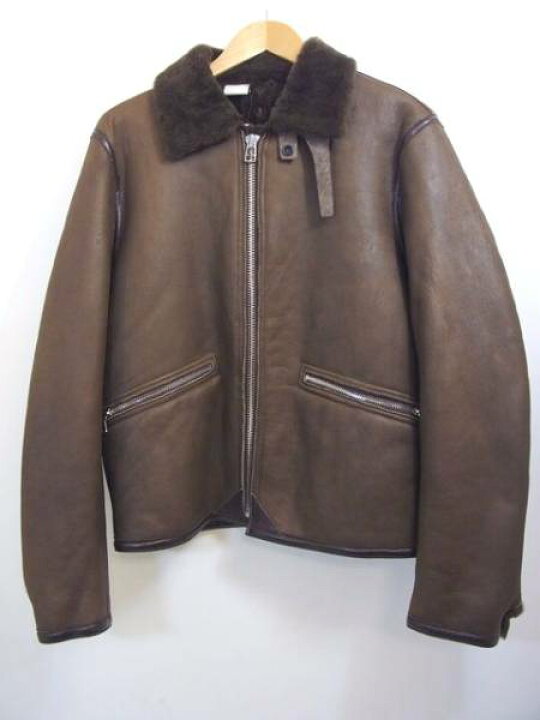 楽天市場】サンプル品 12AW N.HOOLYWOOD B-3 シープスキンジャケット 