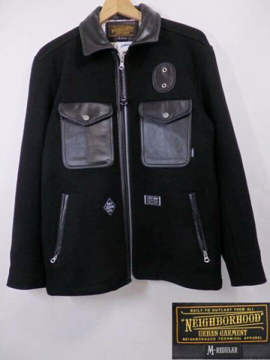 楽天市場】09AW NEIGHBORHOOD ウール×牛革レザーJKT PIGS / WN-JKT  