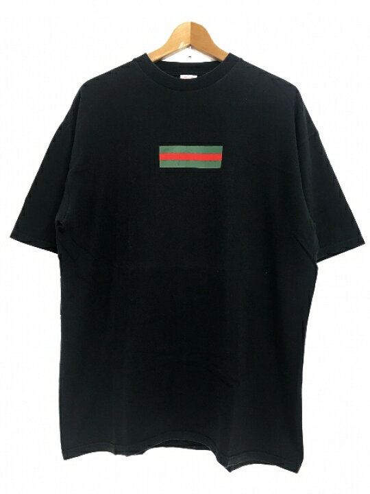 楽天市場】00SS SUPREME Gucci Box Logo S/S Tee (BLACK) XL  