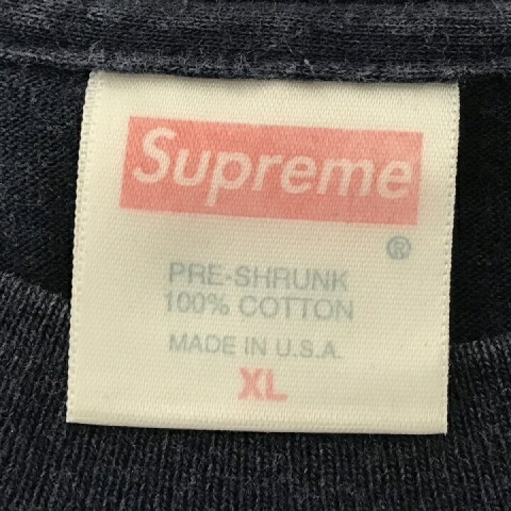 楽天市場】00SS SUPREME Gucci Box Logo S/S Tee (NAVY) XL 