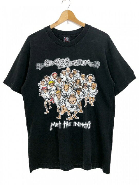 楽天市場】00年 SUMMER SANITARIUM TOUR S/S Tee 黒 L 00s サマーサニ  