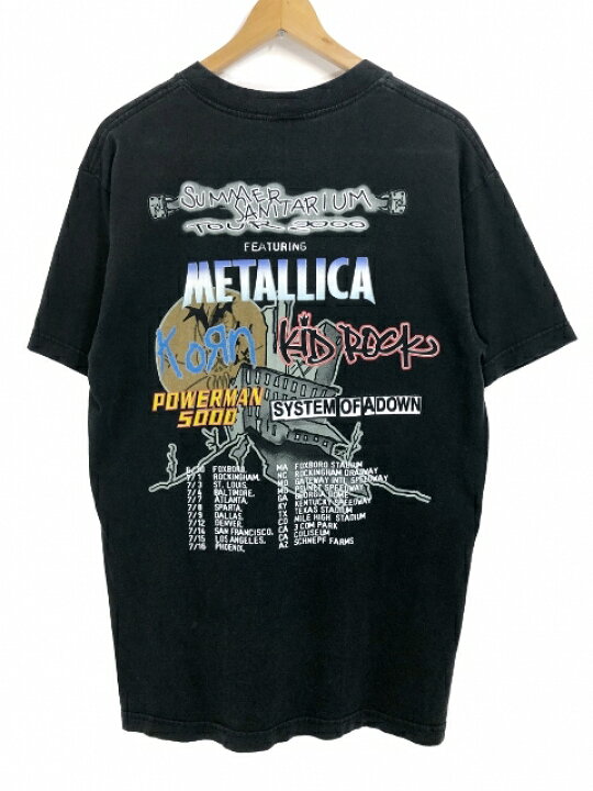 楽天市場】00年 SUMMER SANITARIUM TOUR S/S Tee 黒 L 00s サマーサニ  