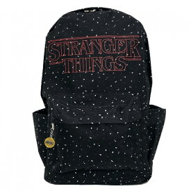 日本未発売 STRANGER THINGS Logo Speckled Backpack ストレンジャーシングス バックパック NETFLIX ネットフリックス オフィシャル LOUNGEFLY【新古品・未使用】