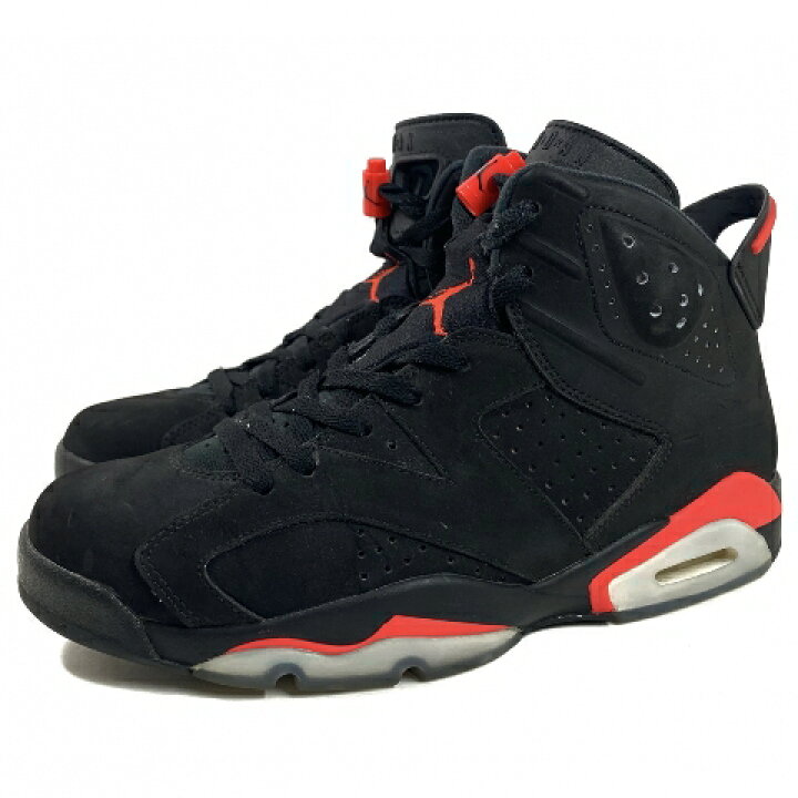 楽天市場 14年製 Nike Air Jordan 6 Retro Black Infrared Us8 5 26 5cm ナイキ エアジョーダン6 レトロ ブラック インフラレッド 023 中古 古着屋newjoke楽天市場店