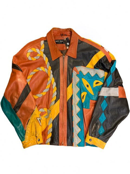 楽天市場】00s PELLE PELLE Leather Jacket 茶 44 ペレペレ 