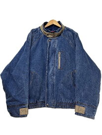 90s Levi's SilverTab Denim Blouson 青 XL リーバイス シルバータブ デニム ブルゾン \ジャケット ブルー 古着 【中古】