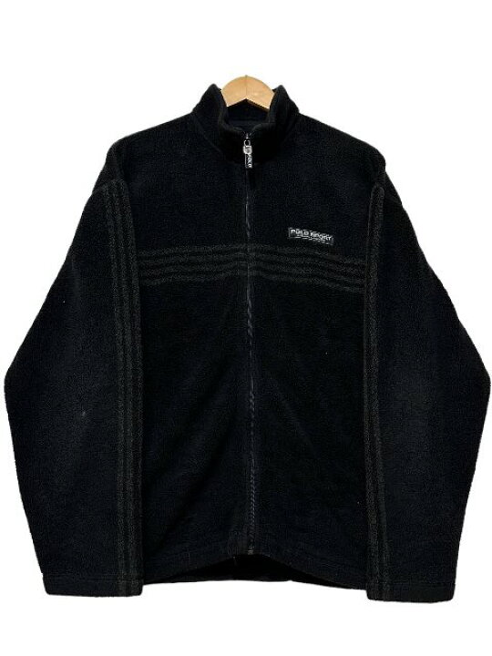 楽天市場】90s POLO SPORT Logo Fleece Jacket 黒 L ポロスポーツ 