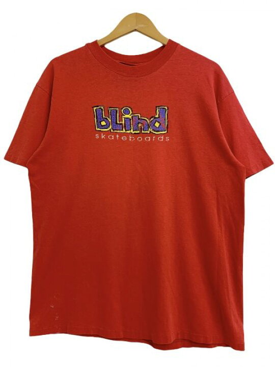 楽天市場】90s BLIND SKATEBOARDS Logo S/S Tee 赤 XL ブラインド 
