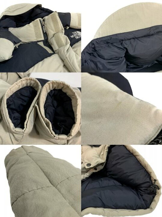 楽天市場】90s THE NORTH FACE Baffin Jacket クリーム黒 L ノース 