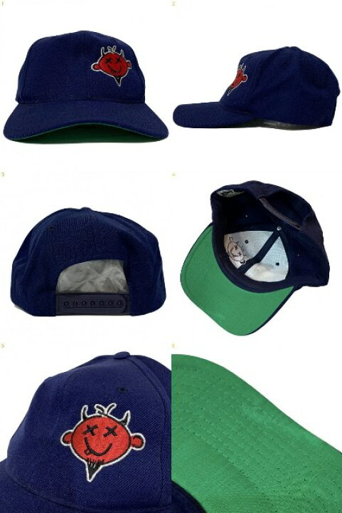 楽天市場】90s WORLD INDUSTRIES Logo 6 Panel Cap 紺 ワールド 