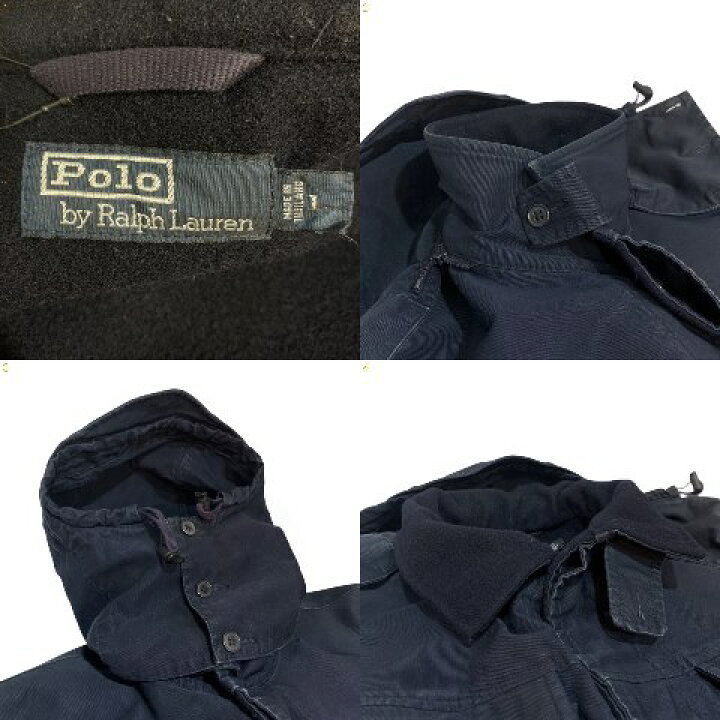 楽天市場】Polo Ralph Lauren Wool Lined Deck Parka 濃紺 L ポロ 