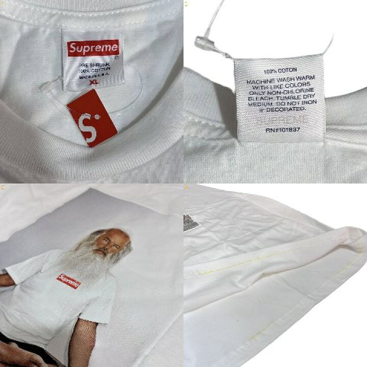 楽天市場】21AW SUPREME Rick Rubin Tee 白 XL シュプリーム リック  