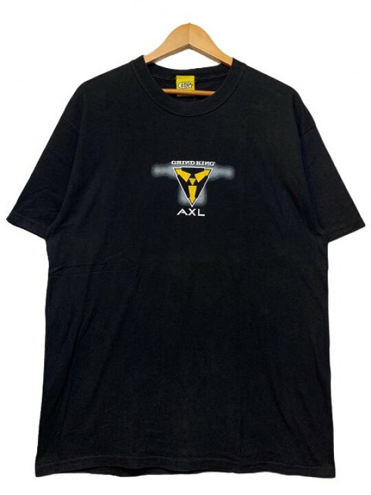 楽天市場】USA製 90s GRIND KING Print S/S Tee 黒 L グラインドキング 