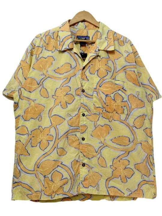 楽天市場】00年製 pataloha Cotton Aloha Shirt 黄 L 00s パタロハ 