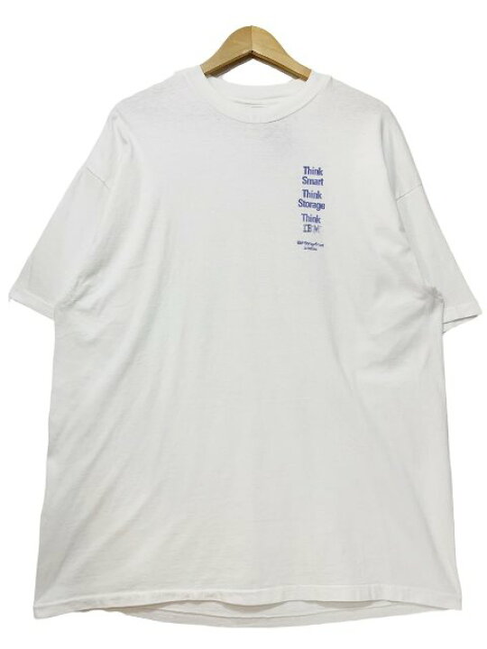 楽天市場】USA製 80s IBM Print S/S Tee 白 XL アイビーエム 半袖 T 