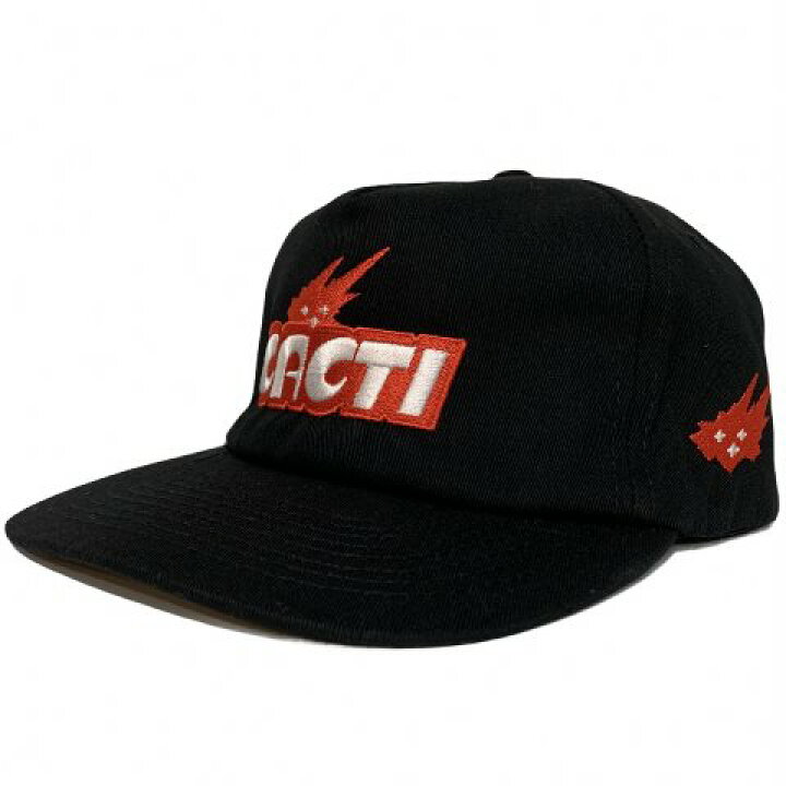 楽天市場】CACTI Logo Cap (BLACK) カクタイ 5パネル キャップ 