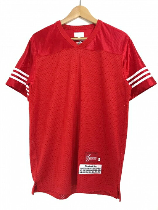 楽天市場】14SS SUPREME Championship Football Top (RED) M 