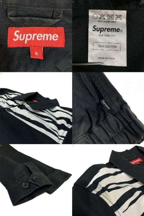 楽天市場】13SS SUPREME Garage Jacket 黒 S シュプリーム ガレージ 